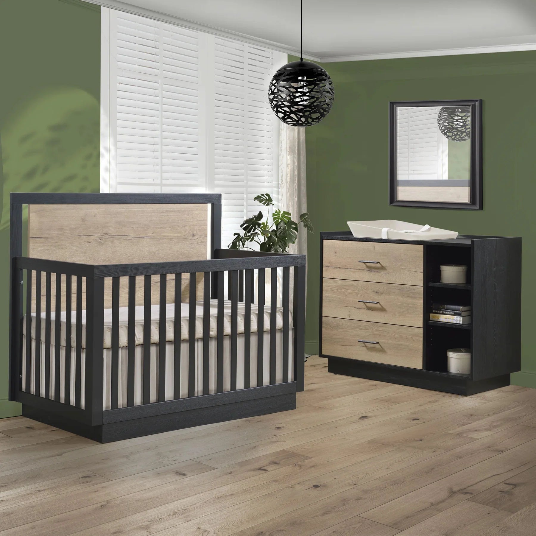 Tulip Tito Crib to Double and Combo Dresser Set – piccolinobaby
