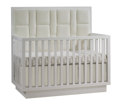 Natart Como Conv. Crib With Uphoistered Panel
