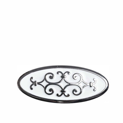 Romina Art Nouveau Oval / Stainless