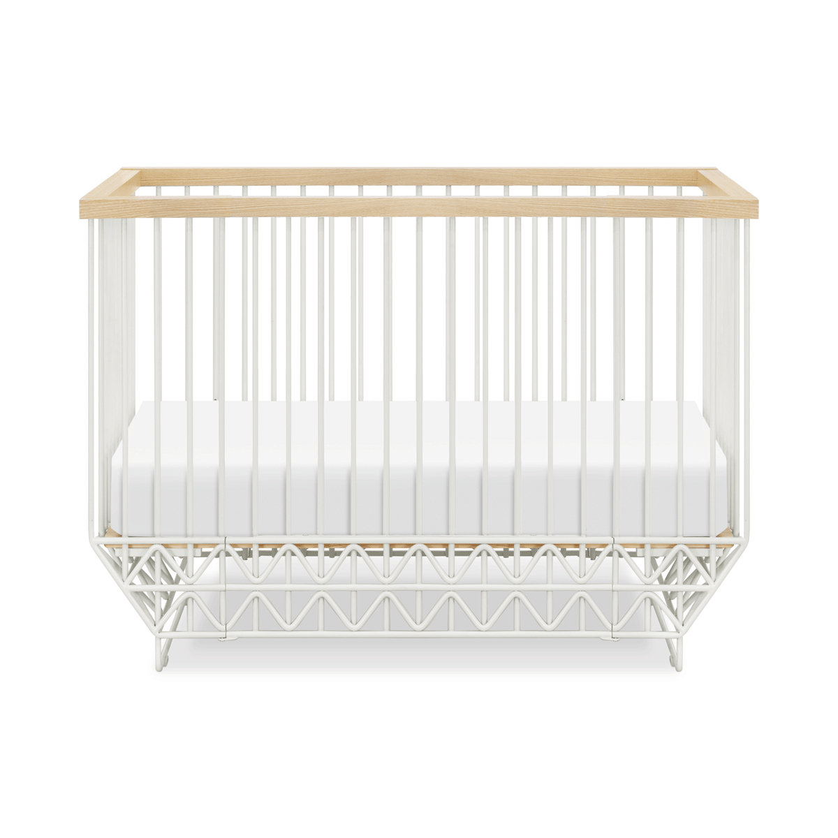 Ubabub Mod 2in1 Convertible Crib with Toddler Bed Conversion Kit