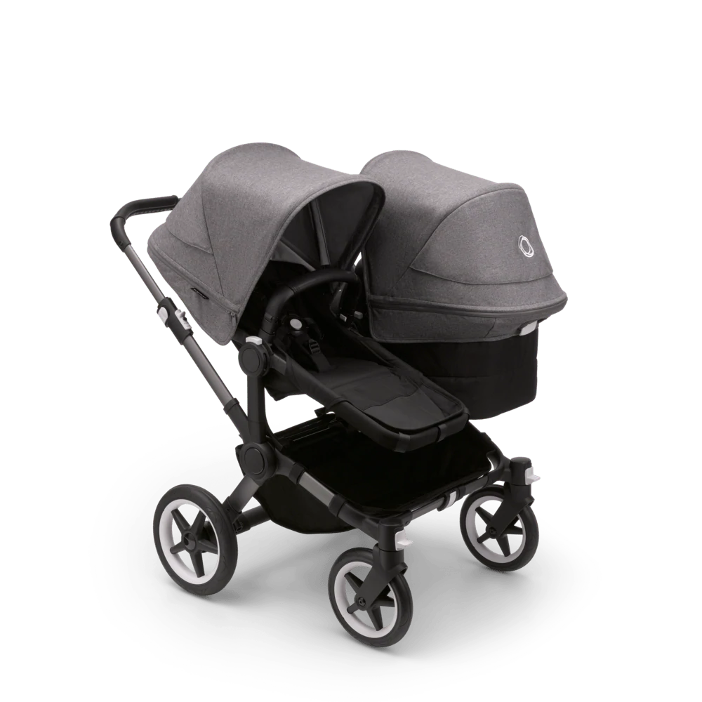 Bugaboo Donkey 5 Duo Complete Stroller - Graphite Base