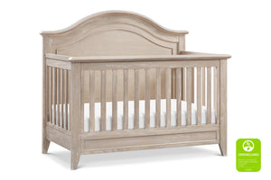 Monogram Beckett 4-in-1 Convertible Curve Top Crib