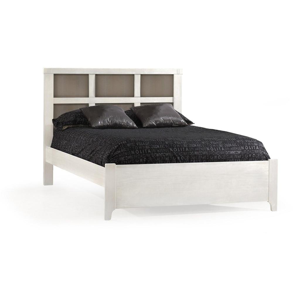 Rustico Moderno Full Size Bed With Low Profile Footboard - Piccolino