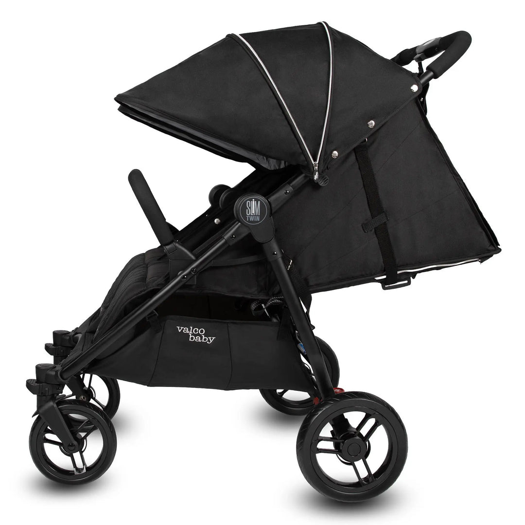 Valco Baby Slim Twin Stroller in Licorice – piccolinobaby
