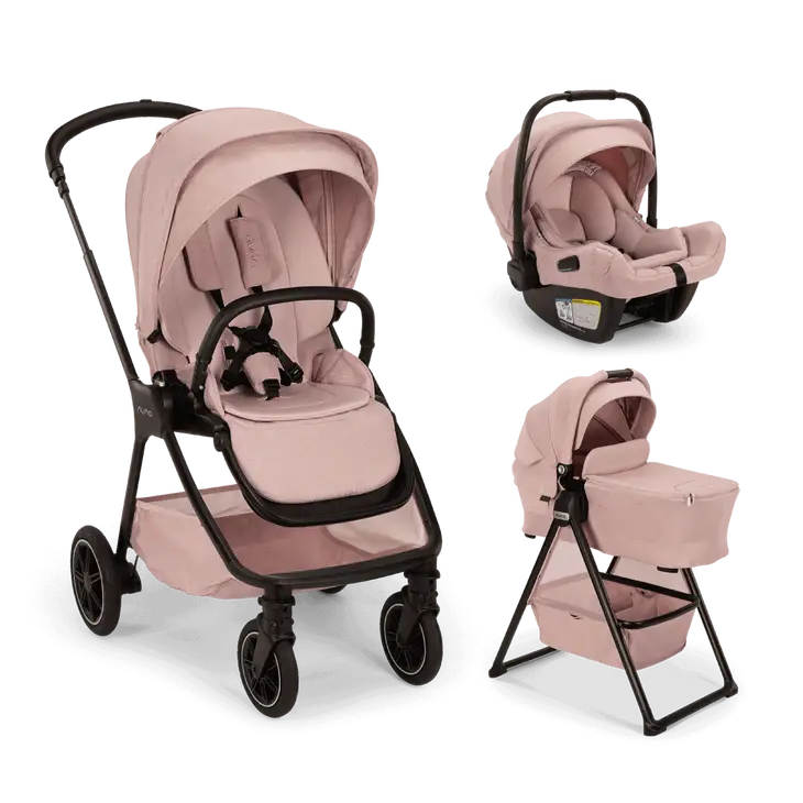 Triv™ next + pipa™ aire rx + lytl™ bassinet travel system in Thistle