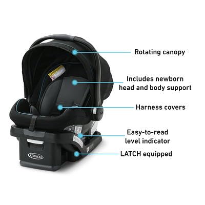 Graco SnugRide SnugLock 35 Infant Car Seat - Harleigh