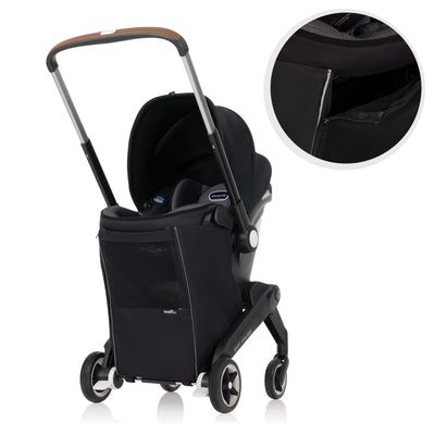 Evenflo Shyft DualRide Infant Car Seat Stroller Combo with Carryall Storage