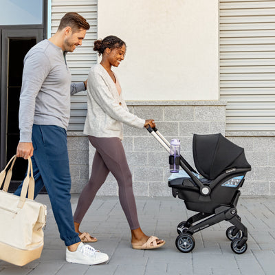 Evenflo Shyft DualRide Infant Car Seat Stroller Combo with Carryall Storage