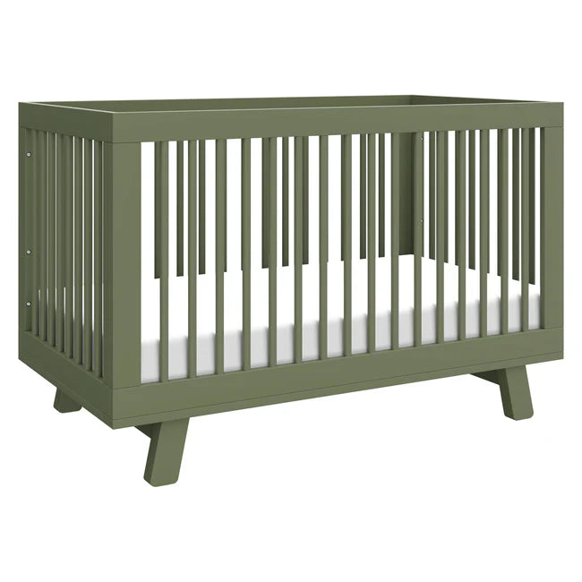 Hudson 3 in 1 Convertible Crib + Toddler Rail