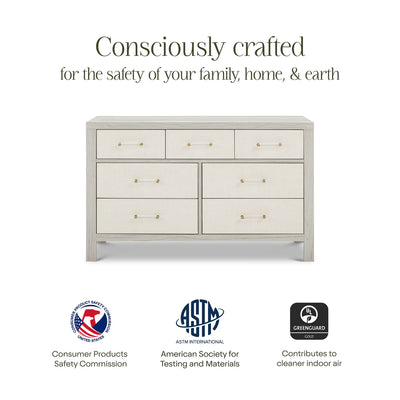 Eloise 7 Drawer Assembled Dresser
