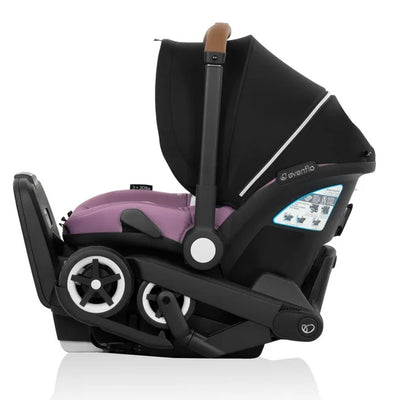 Evenflo Shyft DualRide Infant Car Seat Stroller Combo with Carryall Storage & Extended Canopy