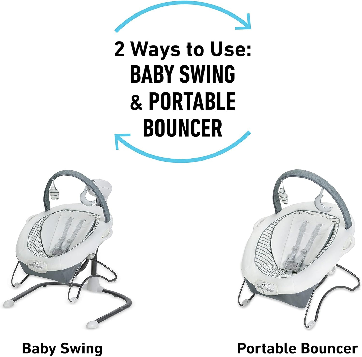 Graco Soothe 'n Sway LX Swing with Portable Bouncer