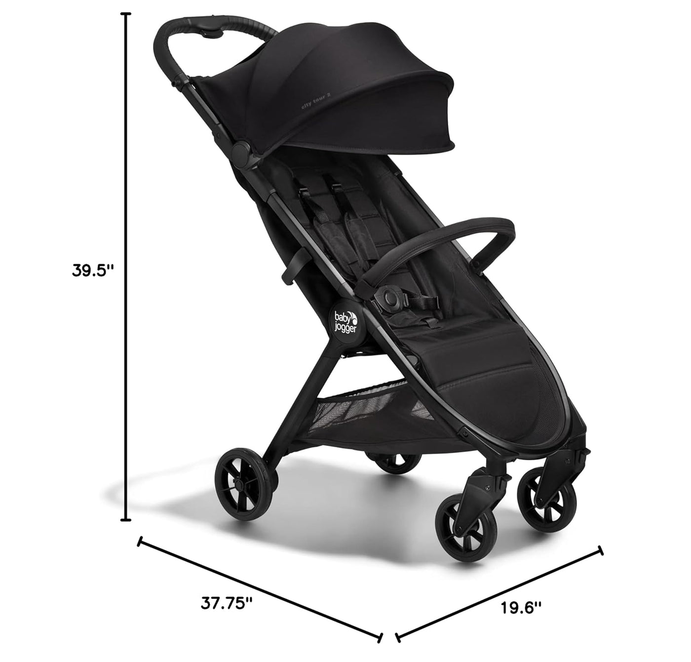 Baby Jogger City Tour™ 2 Eco stroller in Eco Black