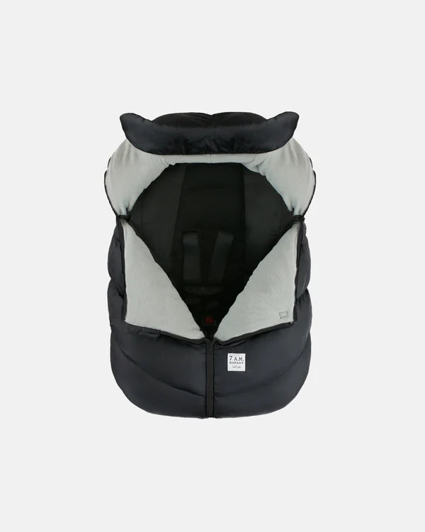 7AM Car Seat Cocoon Black 0-12M