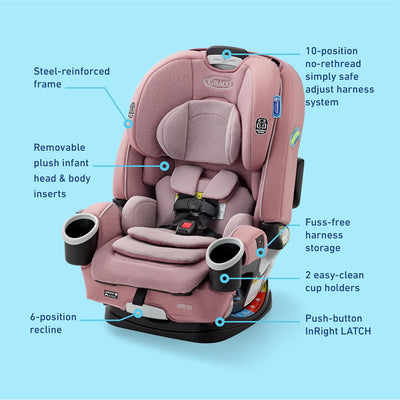 Graco 4Ever DLX 4 in 1 Convertible Car Seat