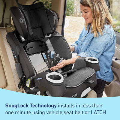 Graco 4Ever DLX SnugLock Grow 4-in-1 Car Seat