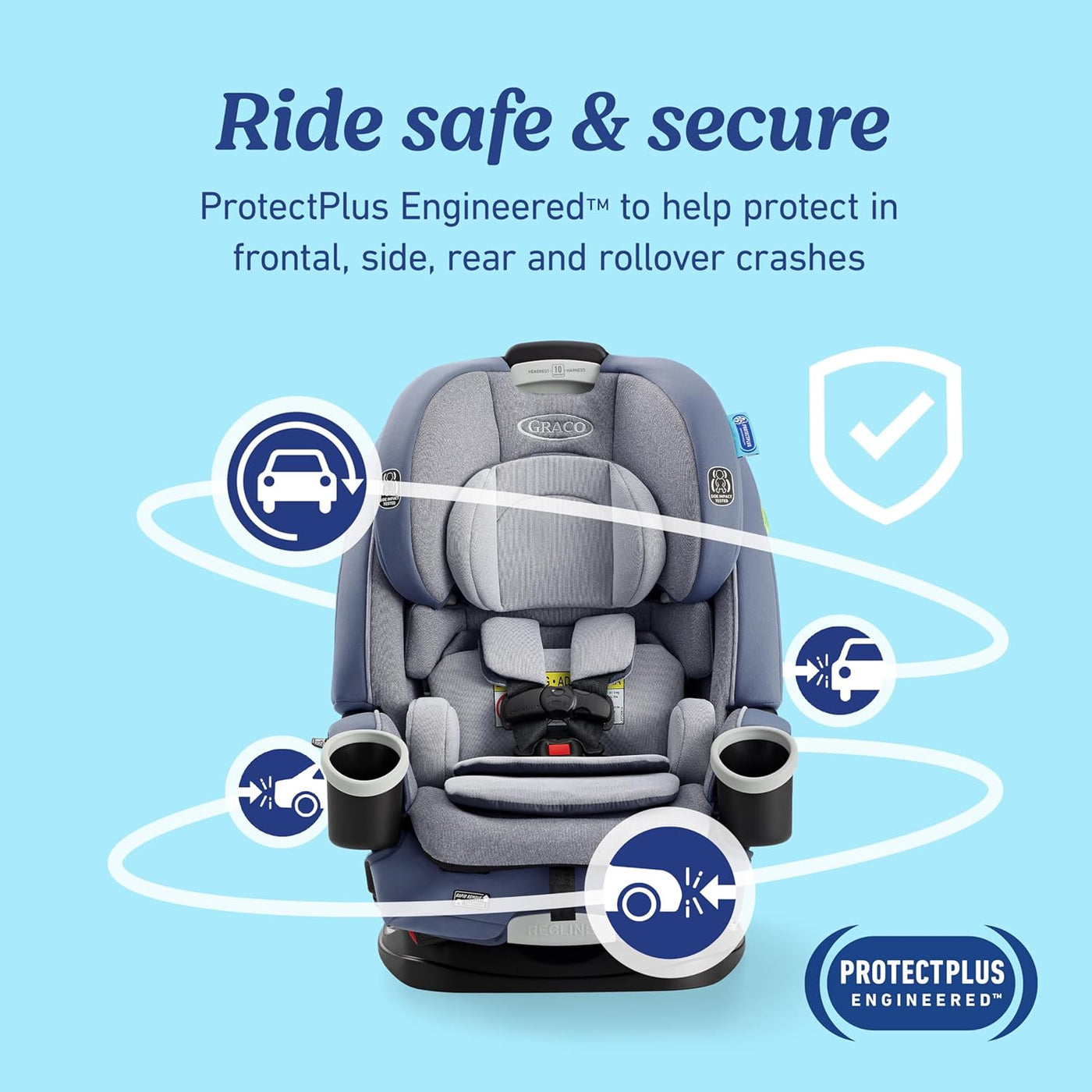 Graco 4Ever DLX 4 in 1 Convertible Car Seat