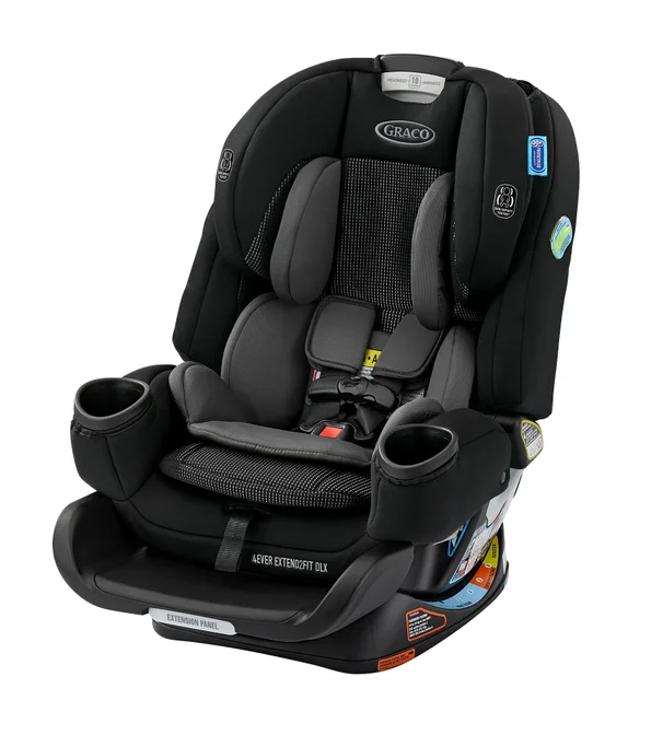 Graco 4Ever Extend2Fit DLX 4 in 1 Car Seat, Miner