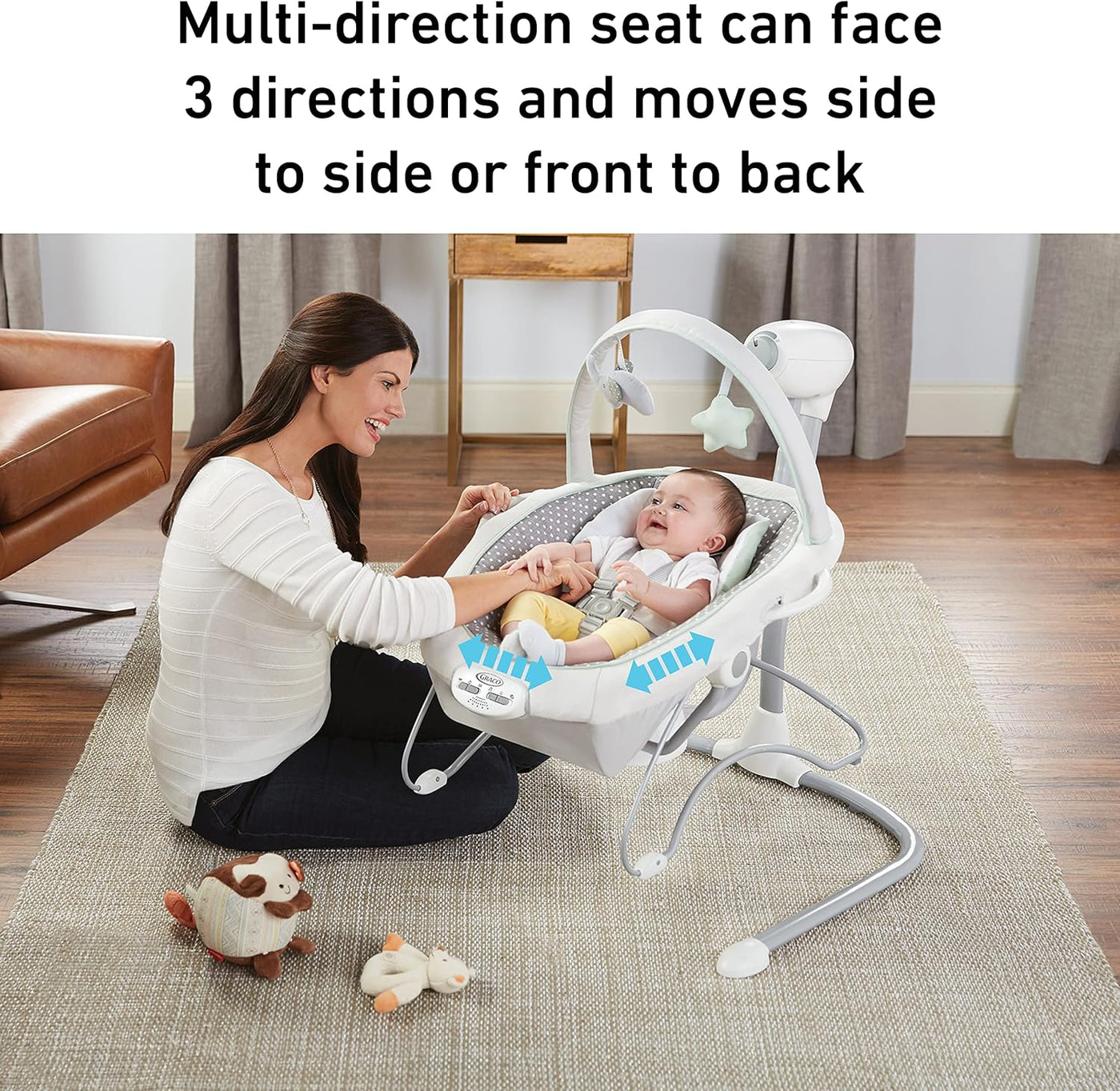 Graco Soothe 'n Sway LX Swing with Portable Bouncer