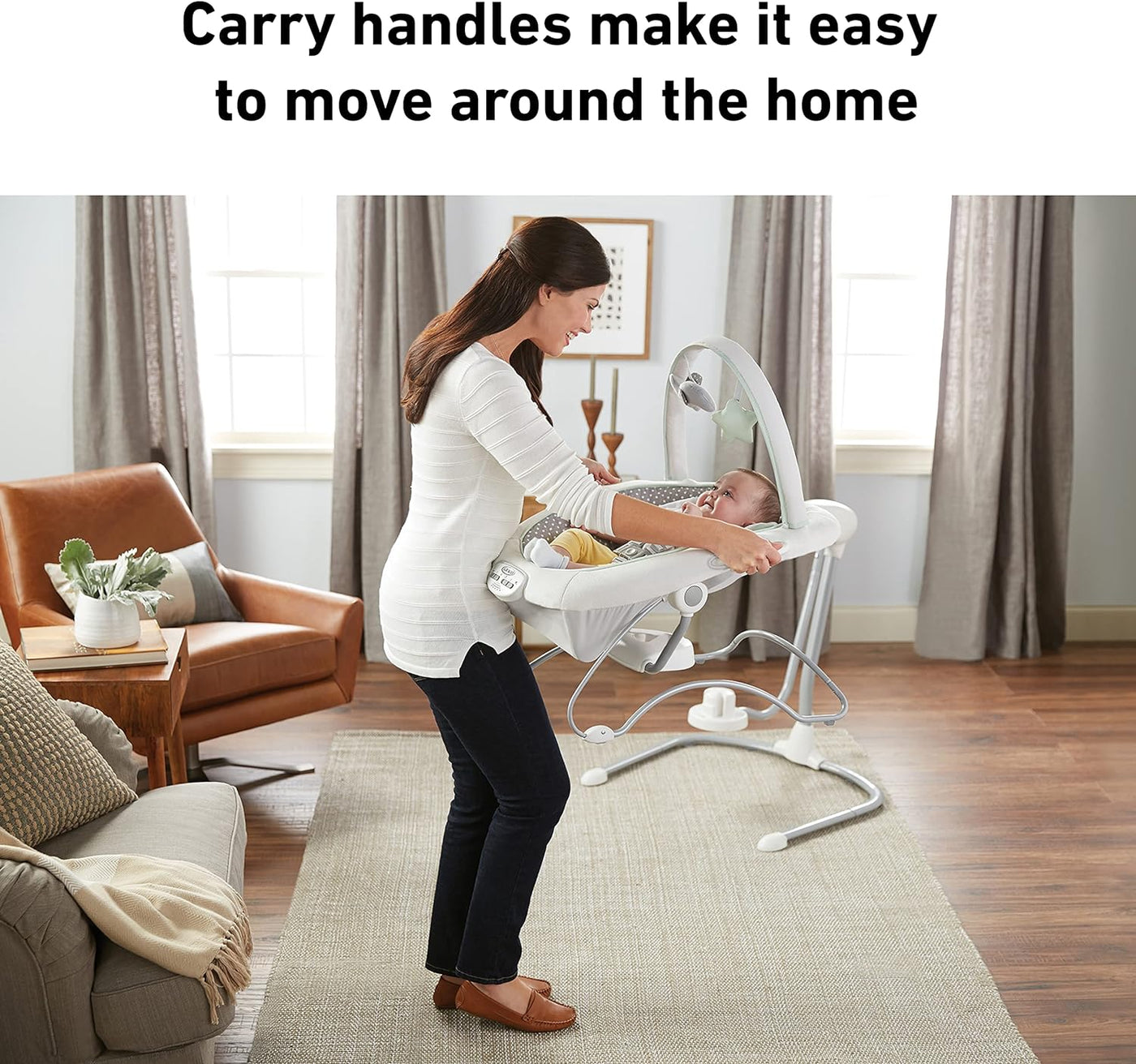Graco Soothe 'n Sway LX Swing with Portable Bouncer