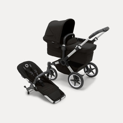 Bugaboo Donkey 5 Stroller - Aluminum / Midnight Black