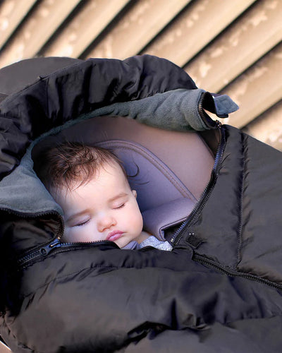 7AM Car Seat Cocoon Black 0-12M