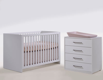 Natart Contempo Crib and Dresser set