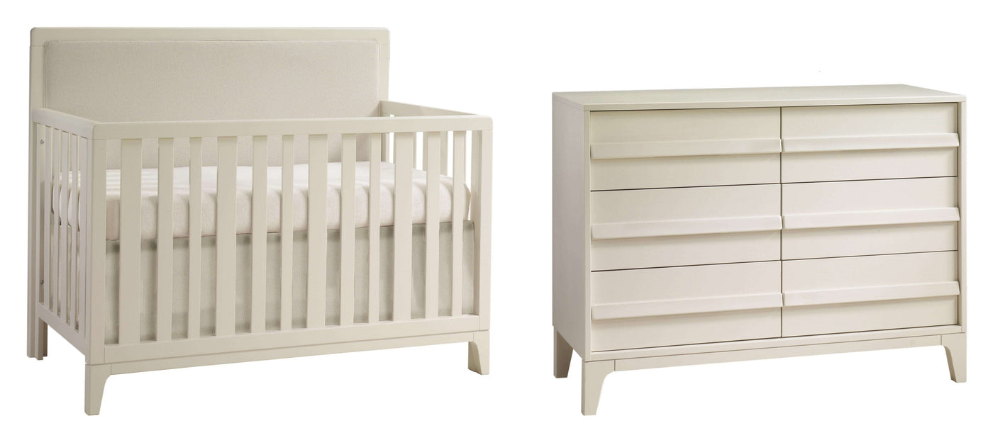 Natart Kyoto Crib + Double Dresser Set