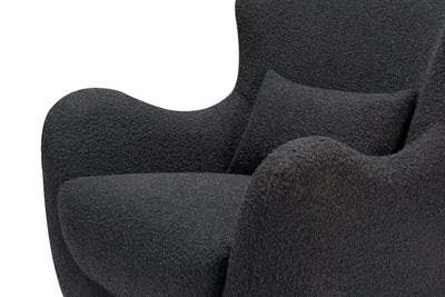 Solstice Swivel Glider in Boucle