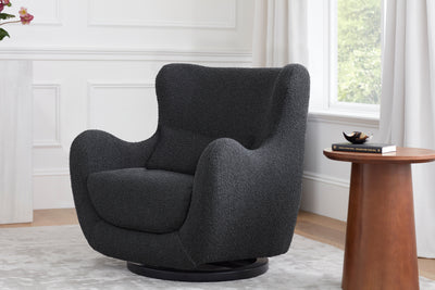 Solstice Swivel Glider in Boucle