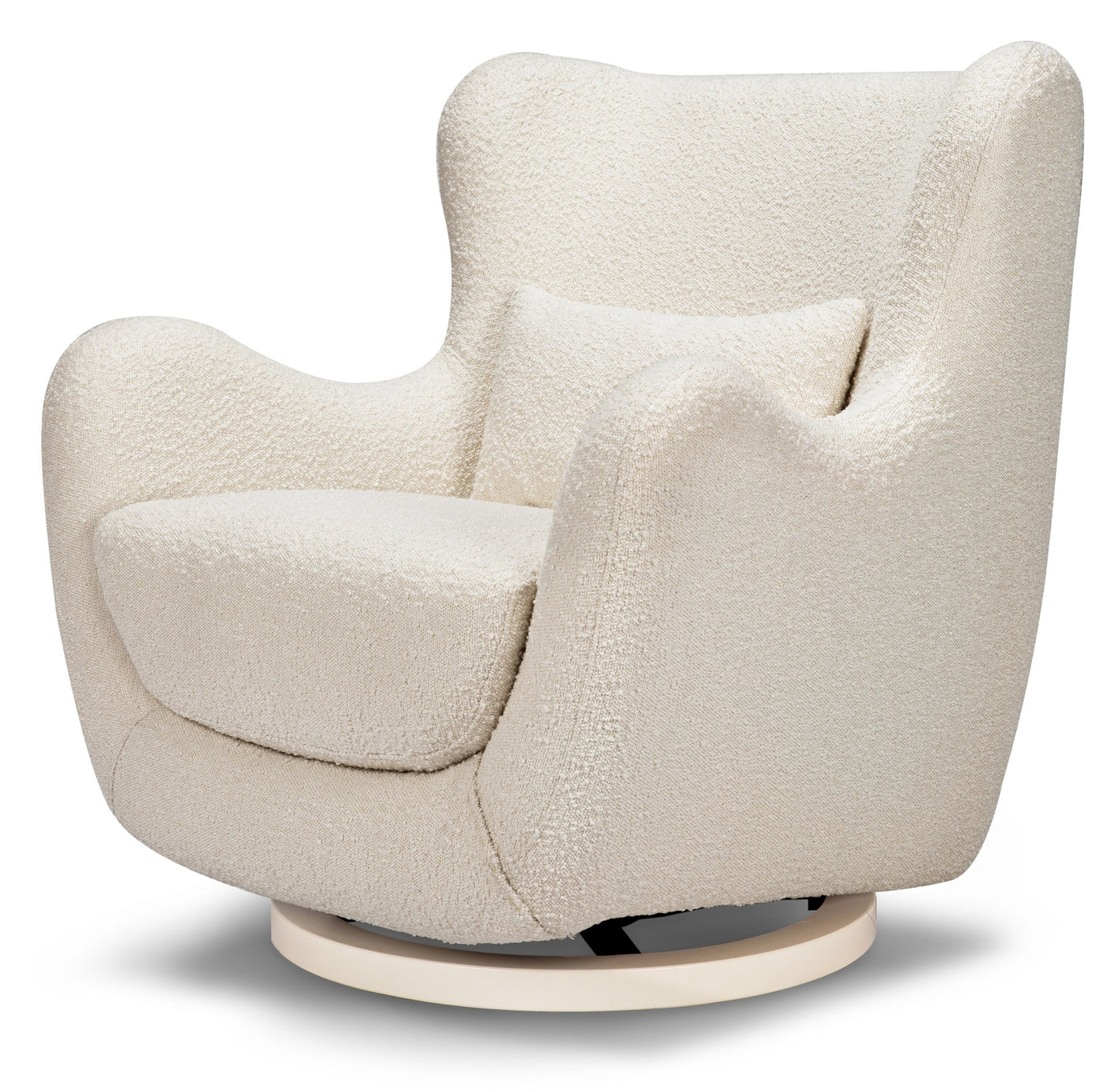 Solstice Swivel Glider in Boucle