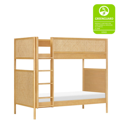 Blkids Bondi Cane Convertible Bunk Bed in Honey