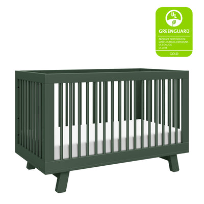 Hudson 3 in 1 Convertible Crib + Toddler Rail