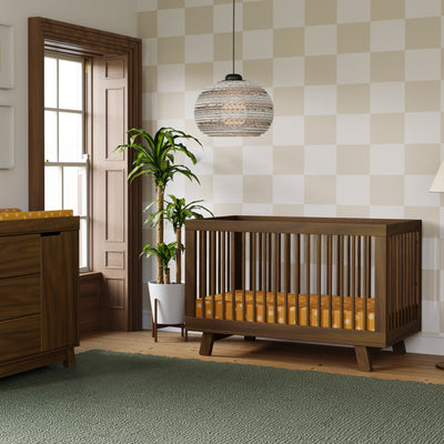 Hudson 3 in 1 Convertible Crib + Toddler Rail