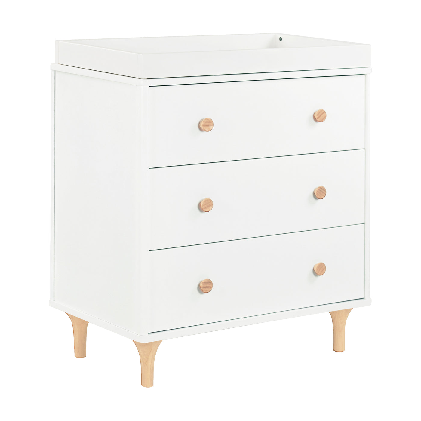 Babyletto Lolly 3 Drawer changer dresser with removable changing tray