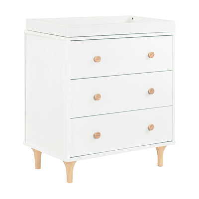 Babyletto Lolly 3 Drawer changer dresser with removable changing tray