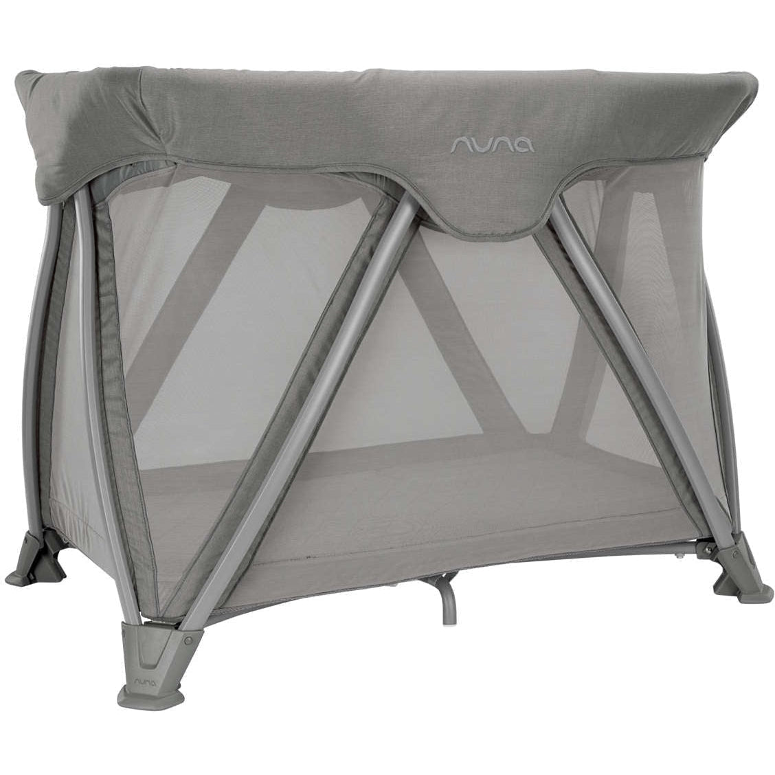 Nuna Cove Aire Go Playard + Bassinet in Frost