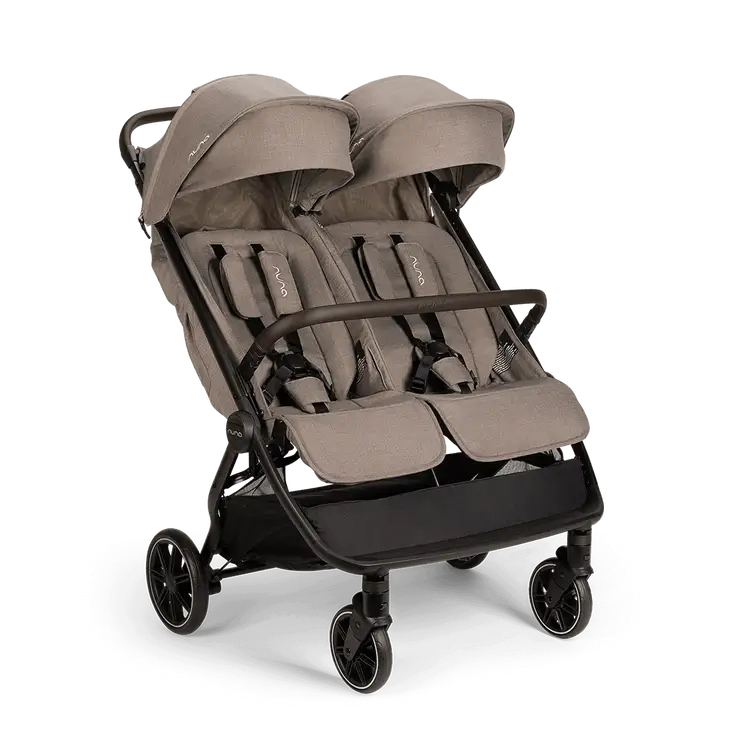 double stroller for infant and toddler nuna Nuna TRVL DUBL Stroller
