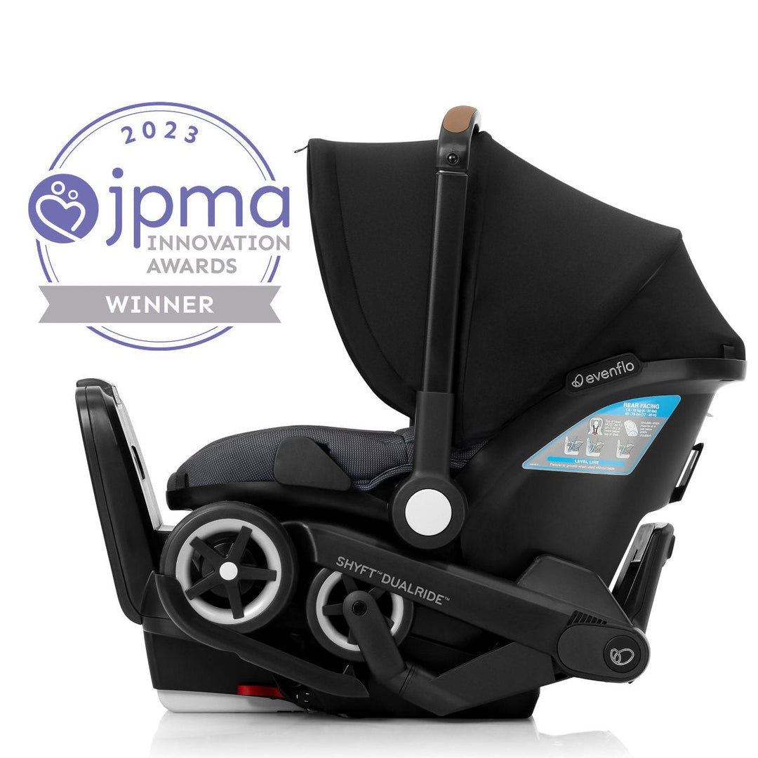 Evenflo Shyft DualRide Infant Car Seat Stroller Combo with