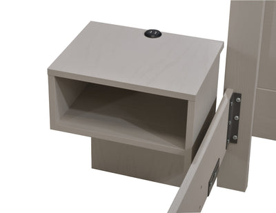 Natart Toscano Media Night Table - Left