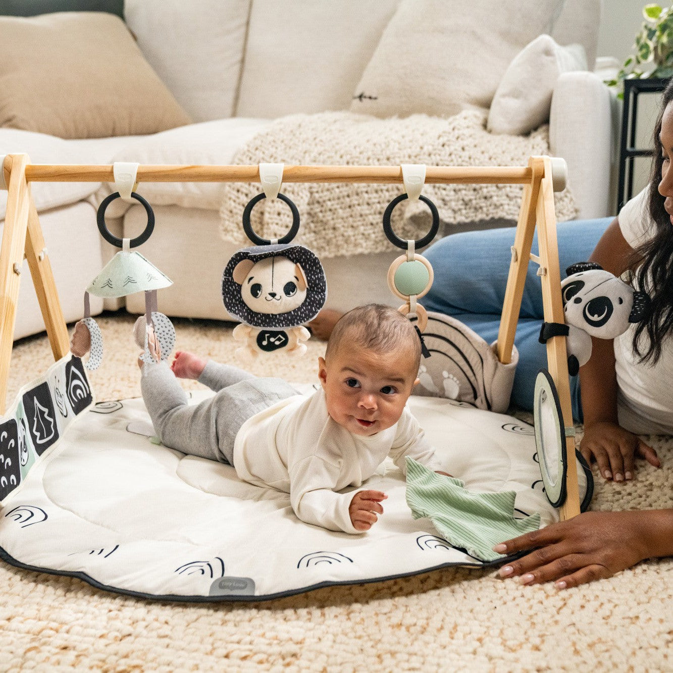 Tiny Love Black & White Décor Luxe Developmental Gymini