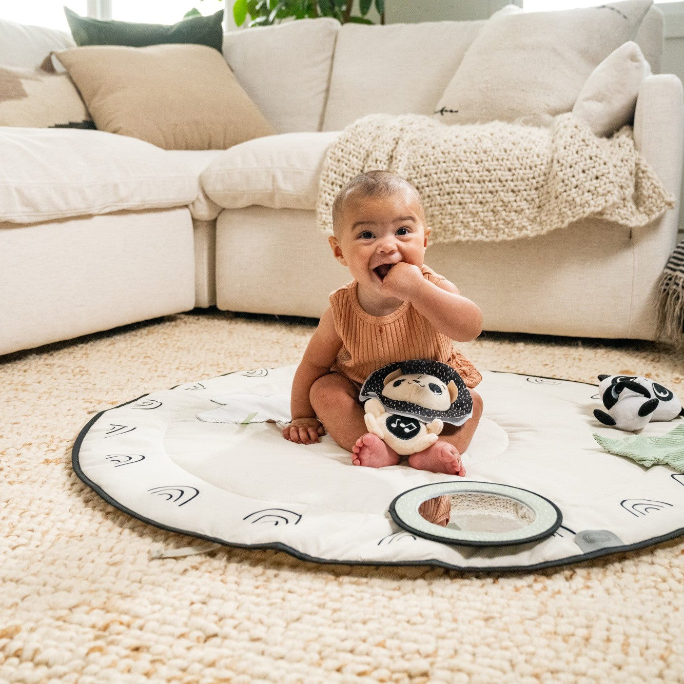 Tiny Love Black & White Décor Luxe Developmental Gymini