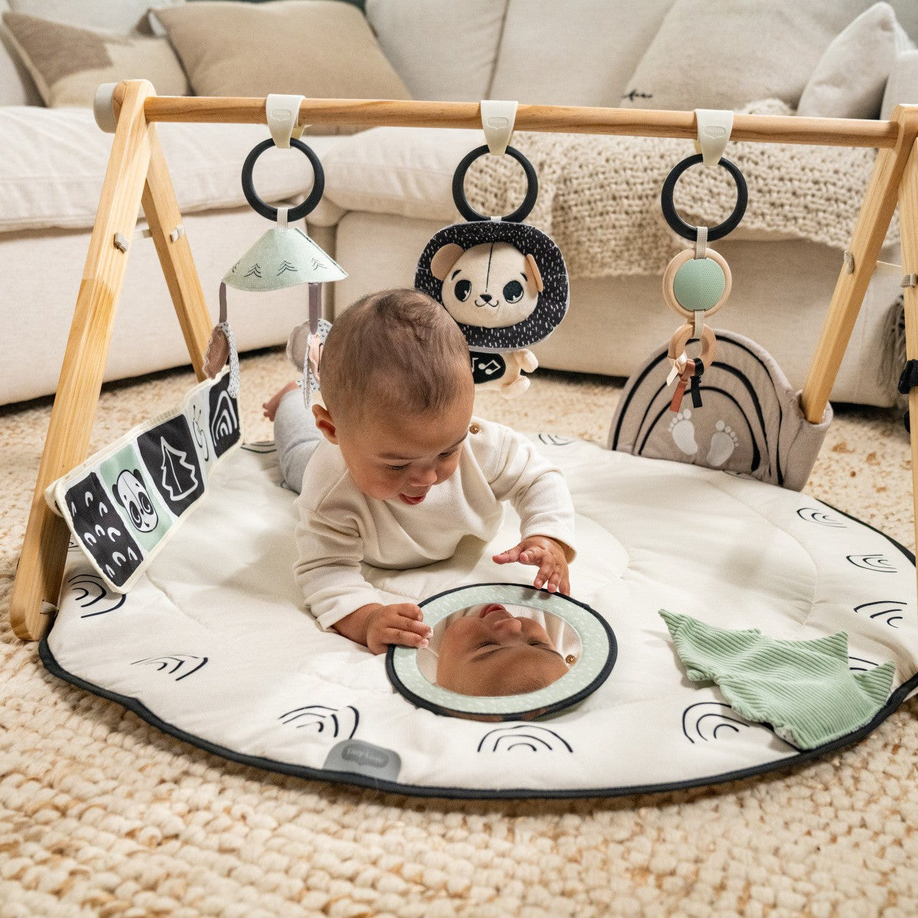 Tiny Love Black & White Décor Luxe Developmental Gymini