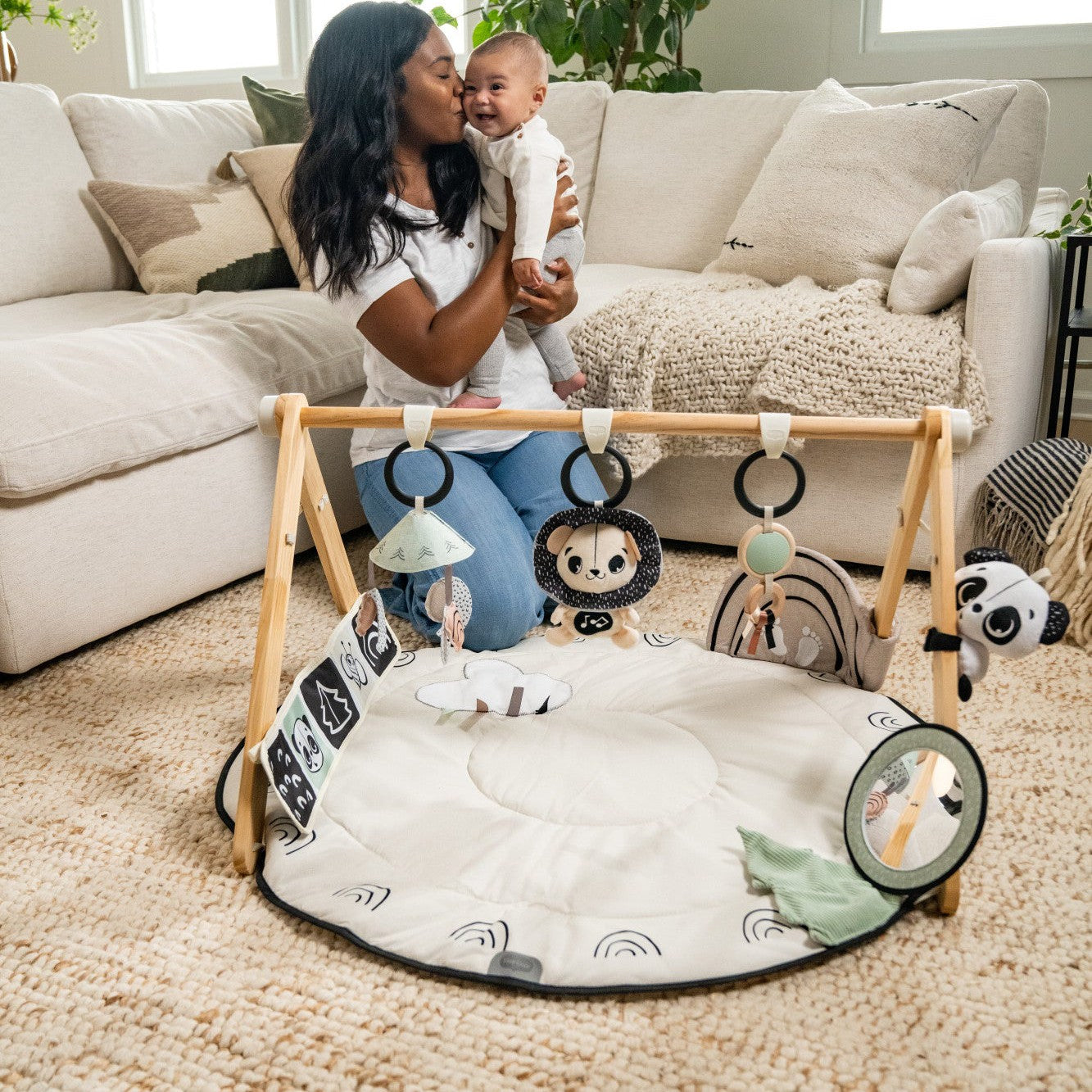 Tiny Love Black & White Décor Luxe Developmental Gymini