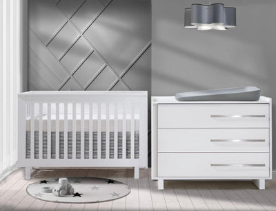 Tulip Urban Crib and Dresser Combo