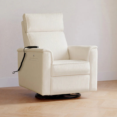 Monogram Willa Deluxe Power Glider Recliner w/Heat & Massage