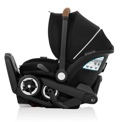 Evenflo Shyft DualRide Infant Car Seat Stroller Combo with Carryall Storage & Extended Canopy