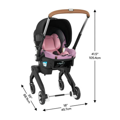 Evenflo Shyft DualRide Infant Car Seat Stroller Combo with Carryall Storage & Extended Canopy