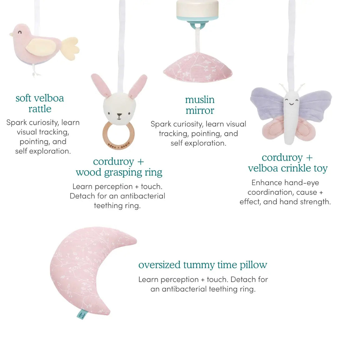 aden + anais Baby Activity Gym ma fleur – piccolinobaby