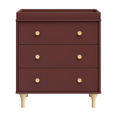 Babyletto Lolly 3-Drawer Changer Dresser with Removable Changing Tray White / Natural